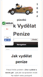 Mobile Screenshot of 100zpusobujakvydelatpenize.cz