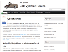 Tablet Screenshot of 100zpusobujakvydelatpenize.cz